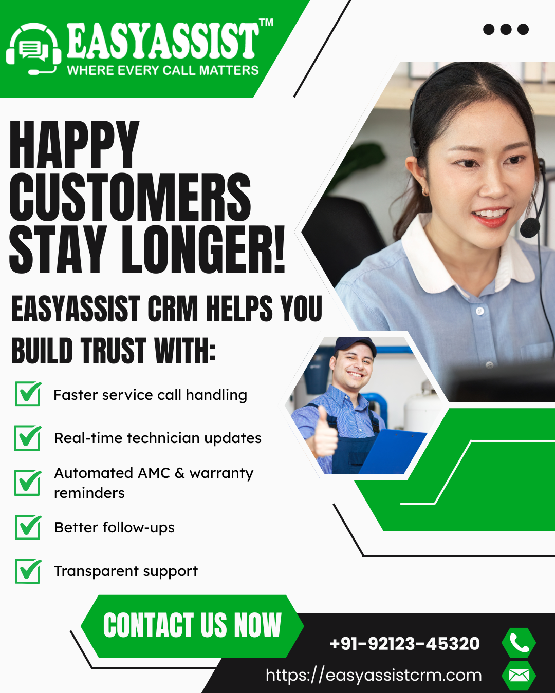 A graphical representation showing a customer service journey that is quick and resolved efficiently, illustrating the improvement in customer satisfaction.