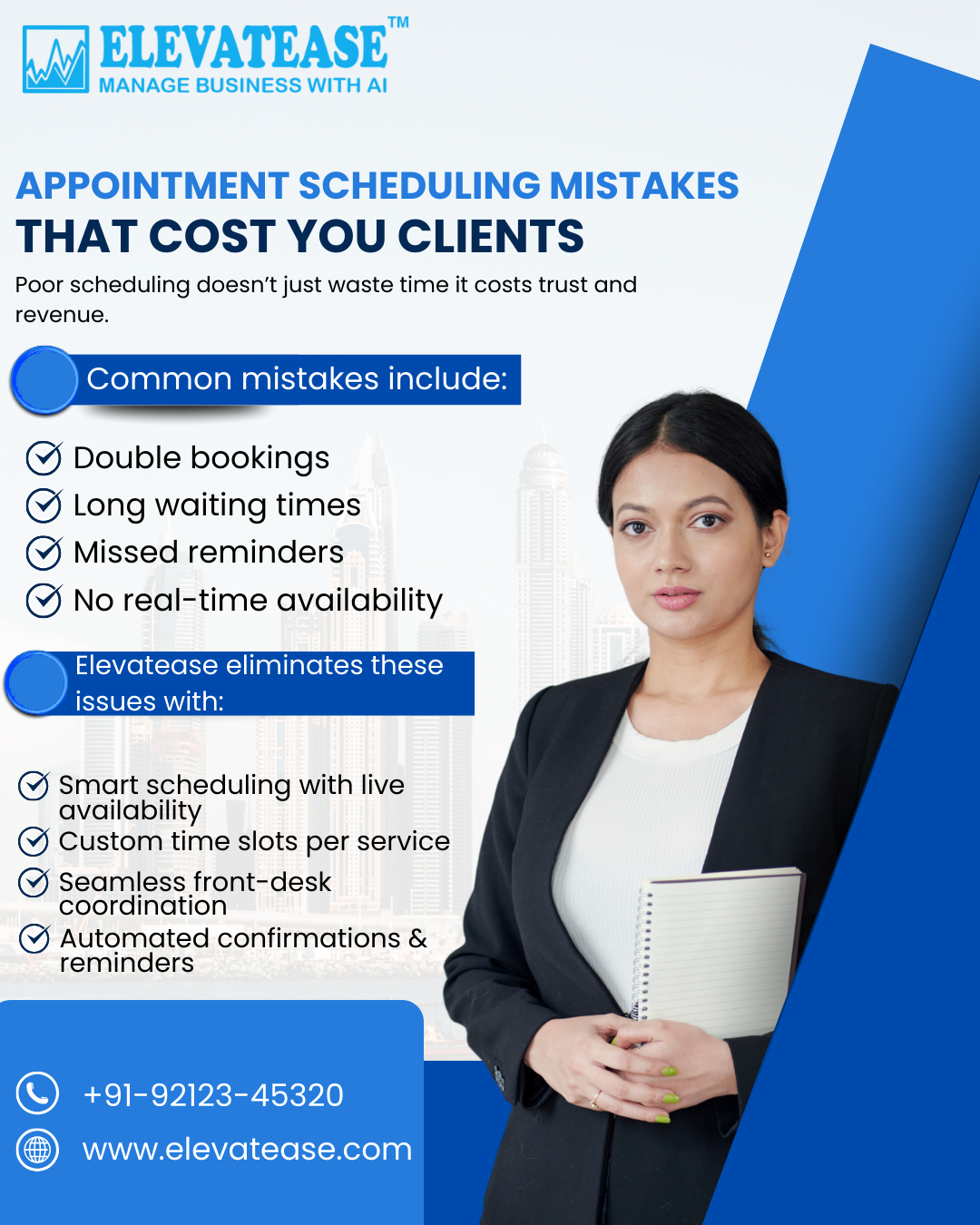 A digital calendar showing real-time availability and predefined time slots for a seamless booking experience.